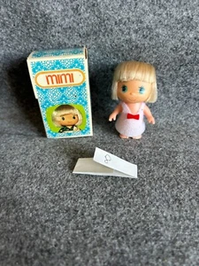 GALBA Mini PUPPE Streichholzpuppe MIMI UND TINI mignon 70er 8er Jahre - Bild 1 von 3