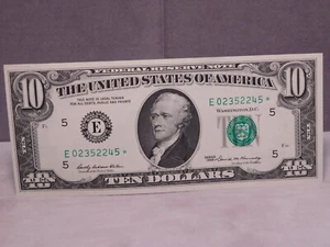 1969 $10 Star note Richmond, VA District - Picture 1 of 10