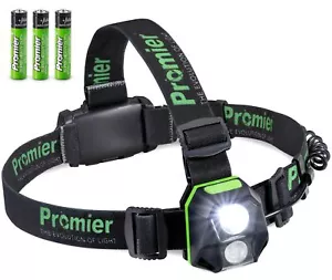 Leistungsstarke LED Scheinwerfer Taschenlampe Batterien enthalten, 5 Modi (200 Lumen) - Bild 1 von 9