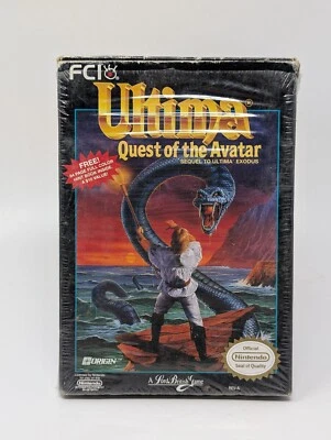 Ultima: Quest of the Avatar (Nintendo Entertainment System, 1990) NES CIB - Image 1 of 4