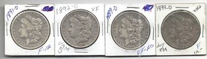 O Morgan Dollars 1889, 1891, 1892, 1899 New Orleans Mint - Picture 1 of 2