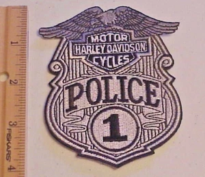 PARCHE MOTO POLICÍA HARLEY DAVIDSON #1 NUEVO ¡ENVÍO GRATUITO!!! - Imagen 1 de 2