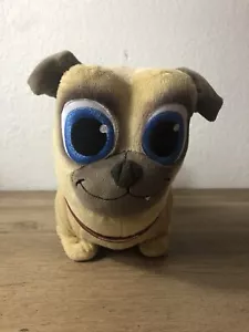 Peluche Disney Store cucciolo cane amici Rolly 12 pollici peluche carlino regalo - Foto 1 di 8