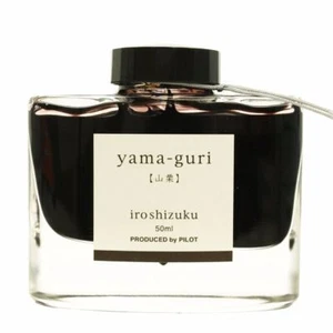 PILOT INK-50-YG iroshizuku Bottle Ink for Fountain Pen yama-guri 50ml from Japan - Picture 1 of 2
