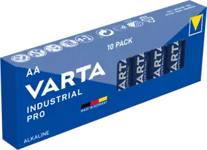 Varta Industrial Pro AA Alkaline Batterien 10x Pack - Bild 1 von 1