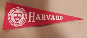 BANDERÍN HARVARD PEQUEÑO VINTAGE 3-1/2 X 9-1/2" - Imagen 1 de 1