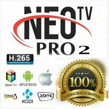 NEOTV PRO 2 **12 mois** (FULLHD,ANDROID,SMARTTV) NEO TV PRO 2