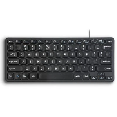 PERIBOARD-416 Teclado Mini USB con Cable con 4 Concentradores - Teclas de Tijera Tipo X - Det... Foto 1 de 4