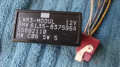 BMW 740il E38 2000 módulo de control de objetivos de faros 61358375964 Foto 1 de 4