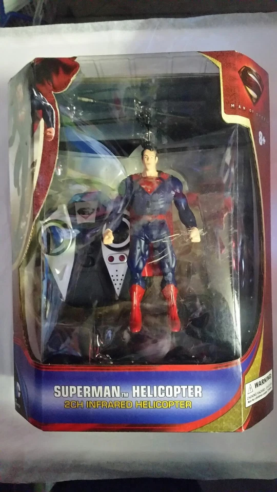 Helicóptero World Tech DC Comics Superman 2 canales IR RC - Nuevo  Foto 1 de 4