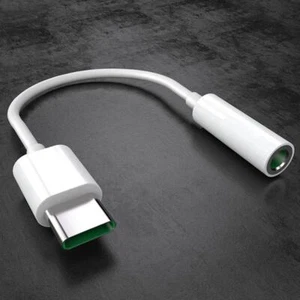 USB Typ C zu AUX 3,5mm Kabel - Kopfhörer Adapter Kabel Weiß ... A1B3US - Photo 1 sur 11