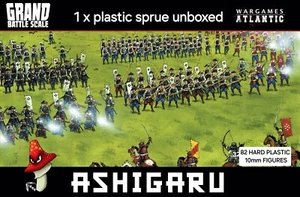 Wargames Atlantic 10mm Ashigaru Grand Battle 1 x  Plastic Sprue Unboxed  - Picture 1 of 15