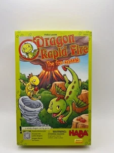 Dragon Rapid Fire: The Fire Crystals, German Boardgame (in English) - HABA 2016 - Picture 1 of 11