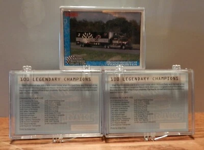 1992 Traks Racing Machine Cards 3-Complete Sets (1-100) each hand collated - Image 1 of 4