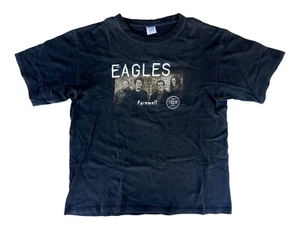 2004 The Eagles 'Farewell World Tour ' Men's Vintage Faded Black T-Shirt - XL - Picture 1 of 11