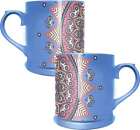 Mandala - Blue Refined Ceramic Mug (NEW & SEALED)