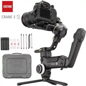 ZHIYUN Crane 3S 3-Axis Camera Gimbal Stabilizer 6.5kg Load for Canon Nikon Sony - Picture 1 of 5
