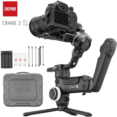 ZHIYUN Crane 3S 3-Axis Camera Gimbal Stabilizer 6.5kg Load for Canon Nikon Sony - Image 1 of 4