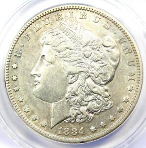 1884-S Morgan Silver Dollar $1 - Certified ANACS AU50 - Rare Date Coin!