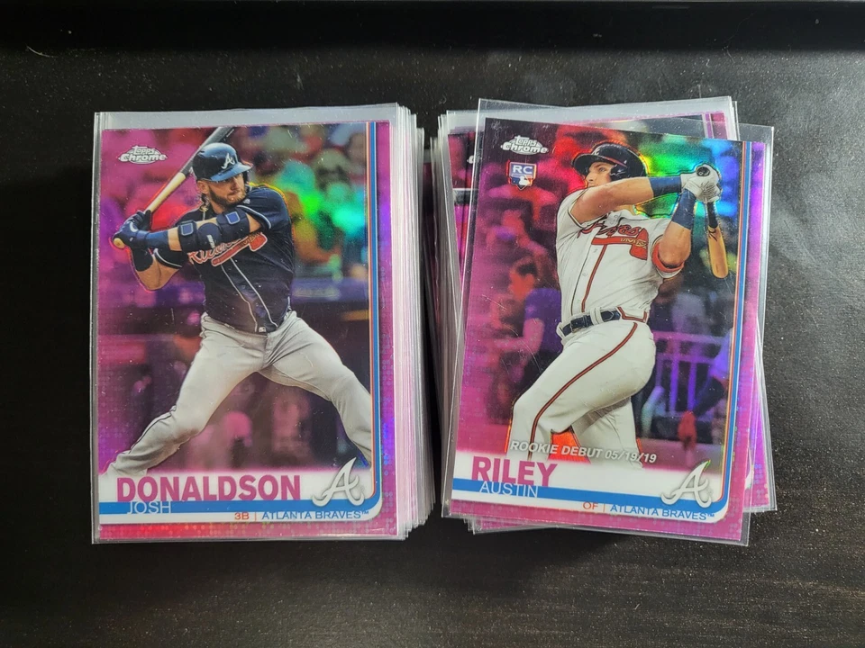 2019 Topps Chrome Update Base Insert Pink X-Fractor Parallel - Complete Your Set - Image 1 of 1