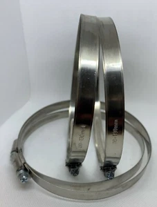 110-130mm Hose clips W2, 12mm band width **Clearance stock** (E-stk) - Picture 1 of 12