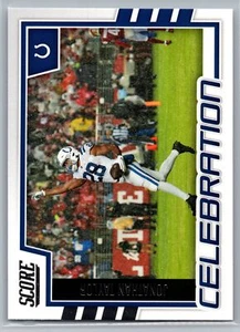2022 Score #C-JT Jonathan Taylor Celebration Purple Indianapolis Colts - Picture 1 of 2