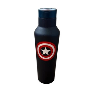 NEW Corkcicle Marvel Sport Canteen Captain America Blue 20 Oz Cup Bottle - Picture 1 of 10