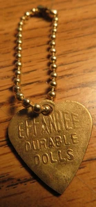 Pulsera Effanbee Duradera Muñeca Corazón Dije Muñeca Etiqueta - Imagen 1 de 5