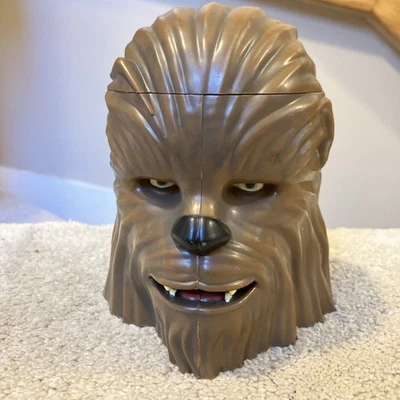 Taza de plástico marrón wookie de 6" exclusiva de Star Wars Chewbacca parques Disney Foto 1 de 4
