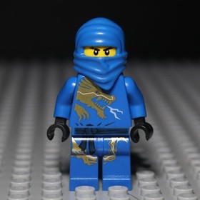 LEGO Ninjago Jay DX Blue Dragon Suit Ninja Minifigure