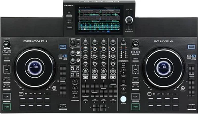 Denon DJ SC Live 4 Standalone DJ Controller - Black - Image 1 of 4