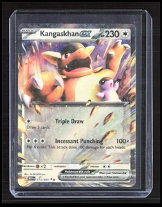 Kangaskhan EX 115/165 Escarlata y Violeta 151 Doble Raro Pokemon TCG CB-2-3-E-10 - Imagen 1 de 7