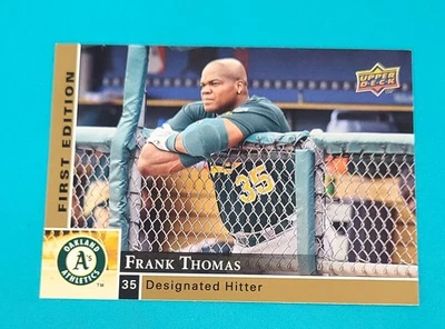 2009 Upper Deck First Edition #221 Frank Thomas Baseball Card  O2 - Image 1 of 2