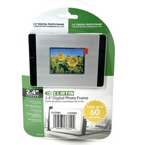 NIB Digital Frame Curtis 2.4" Digital Photo Holds 60 Pictures Includes Hardware - Picture 1 of 10