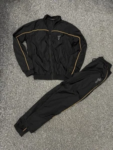 Trapstar Tuta Uomo Shell Rara Nero Arancione Taglia Media M - Foto 1 di 15