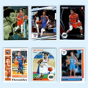 Tre Mann Rookie Lot 6 Basketball Cards Panini Illusions Oklahoma City Thunder NM - Picture 1 of 3