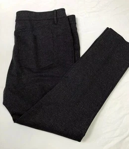 Ann Taylor Womens Slim Leg Pants Trousers Gray Size 14 131-385273 - Picture 1 of 5