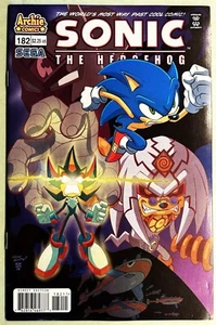 SONIC The HEDGEHOG Comic Book #182 January 2008 First Edit Bagged & Boarded NM - Picture 1 of 3