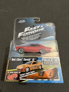 JADA FAST FURIOUS Dom’s Chevy 1970 Chevelle SS Red Build Toyota Supra parts LE - Picture 1 of 2