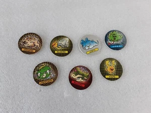 Lot pogs caps flip 7/96 POG série Space Monsters - Imagen 1 de 2