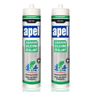 Sigillante acquario 100% silicone (10,4 fl oz) non tossico sicuro per pesci - Foto 1 di 13