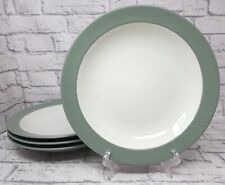 Noritake COLORWAVE GREEN 8485 Set of 4 Dinner Plates 10.75 in