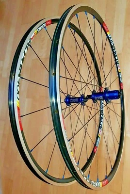 TUNE Mig / Mag Notubes Alpha 400 18 / 24 Loch blau 1327g CX-Ray Laufradsatz LRS  - Bild 1 von 3