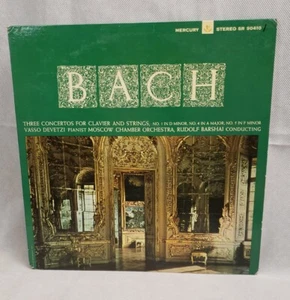 BARSHAI DEVETZI BACH THREE CONCERTOS MERCURY LIVING PRESENCE STEREO SR 90410 LP - Picture 1 of 3