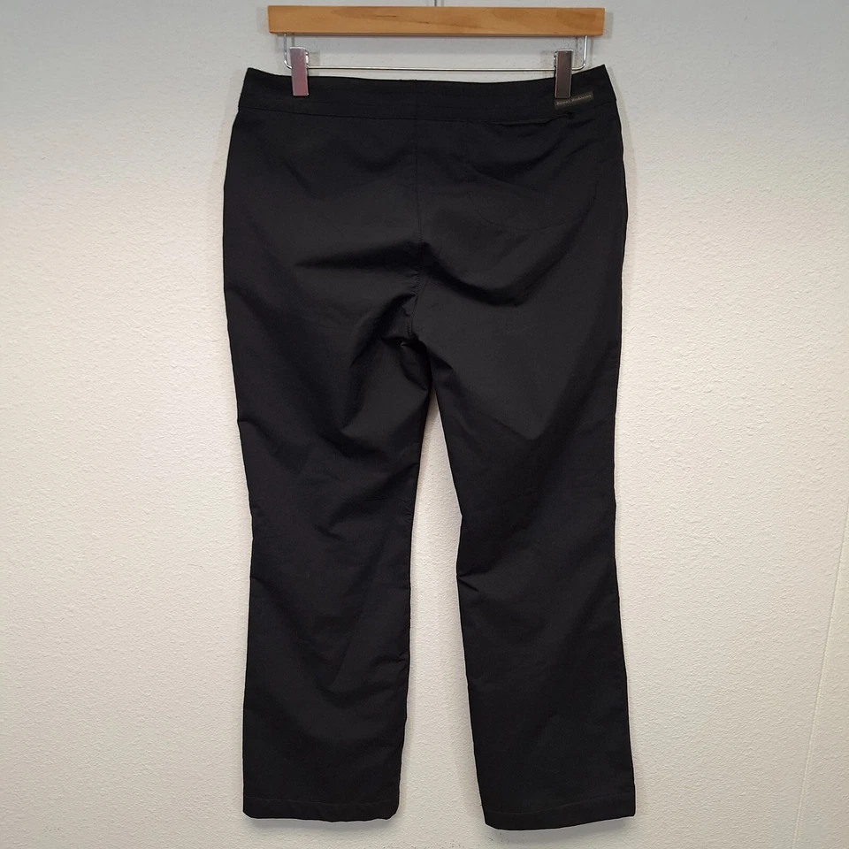 Pantalones de viaje Royal Robbins de vellón forrados finos para esquí campamento negros para mujer talla 6 Foto 1 de 4