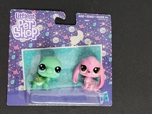 Littlest Pet Shop Glint Gilturtle & Dazzles Bunnyton 2017 Hasbro Nuevo - Imagen 1 de 6