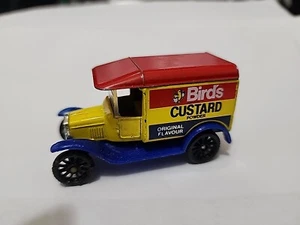 VINTAGE 1989 Matchbox DIECAST 1921 MODEL T FORD BIRD;S CUSTARD POWDER - Picture 1 of 6