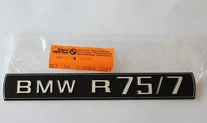 Placa de características para BMW R75/7 original BMW repuesto NUEVO - Imagen 1 de 2