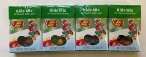 Lot 4 Jelly Belly Holiday Kids Mix Jelly Beans 1 oz Exp Jun 24 Stocking Stuffer - Picture 1 of 3