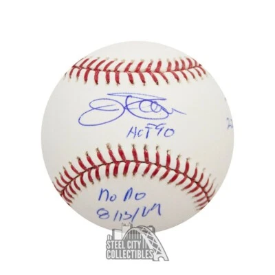 Jim Palmer Stats Autographed Official MLB Baseball - PSA/DNA (6 Inscriptions) - Image 1 of 3